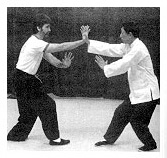 Master Park and Greg Hatza in Dragon Stance